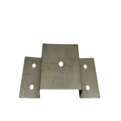 Base Metalica Omega Galvanizada  C64BO0014
