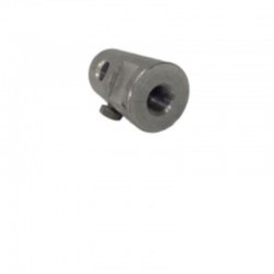 Base Metalica Para Punta Captadora Aluminio Redonda OBO 199DIN