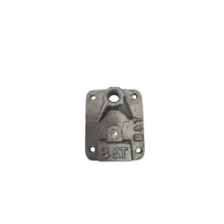 Base Metalica para punta captadora Aluminio de 5/8 plana   T32BAS001