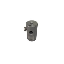 Base Metalica para punta captadora Aluminio de 5/8 Redonda T32BAS000
