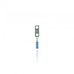 Borna Ponchar calibre 6 AWG Estañada Cobre Barril Largo Doble Hueco