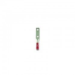 Borna Ponchar calibre     8 AWG Estañada Cobre Barril Largo Doble Hueco Ojo 3-16  T11BL2B8C