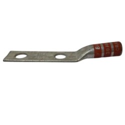 Borna Ponchar calibre   3/0 AWG Estañada Cobre Barril Largo Doble Hueco  T11BL2H27