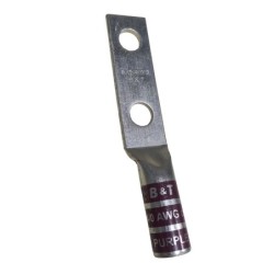 Borna Ponchar calibre   4/0 AWG Estañada Cobre Barril Largo Doble Hueco  T11BL2H28