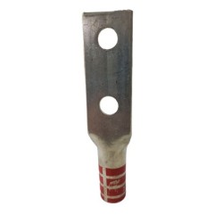 Borna Ponchar calibre  350 MCM Estañada Cobre Barril Largo Doble Hueco Ojo 1/2  T11BL2H31