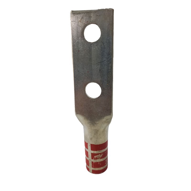 Borna Ponchar calibre  350 MCM Estañada Cobre Barril Largo Doble Hueco Ojo 1/2  T11BL2H31