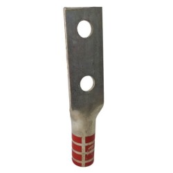 Borna Ponchar calibre  350 MCM Estañada Cobre Barril Largo Doble Hueco Ojo 1/2  T11BL2H31