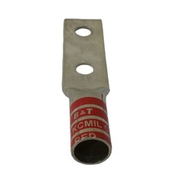 Borna Ponchar calibre  350 MCM Estañada Cobre Barril Largo Doble Hueco Ojo 1/2  T11BL2H31