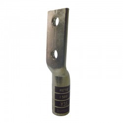 Borna Ponchar calibre  500 MCM Estañada Cobre Barril Largo Doble Hueco Ojo 9 /16