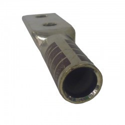 Borna Ponchar calibre  500 MCM Estañada Cobre Barril Largo Doble Hueco Ojo 9 /16
