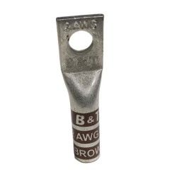 Borna Ponchar calibre     2 AWG Estañada Cobre Barril Largo Ojo 5/16 T11BL1E2C