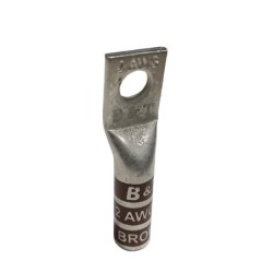 Borna Ponchar calibre     2 AWG Estañada Cobre Barril Largo Ojo 5/16 T11BL1E2C