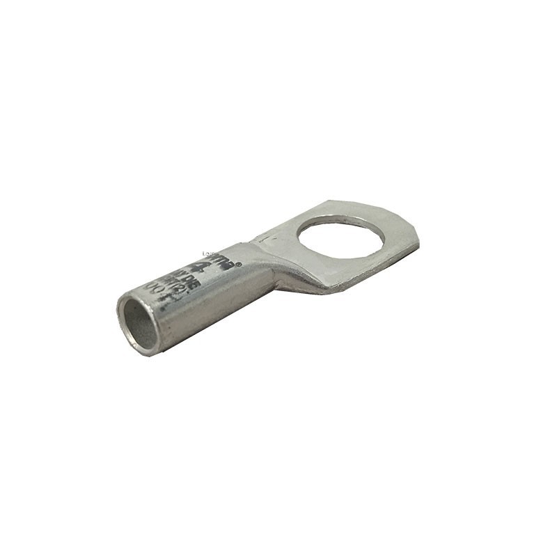 Borna Ponchar calibre     4 AWG Estañada Cobre Barril Largo Ojo 1/2 T004 12