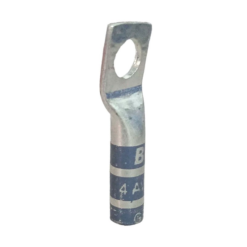 Borna Ponchar calibre     4 AWG  Estañada Cobre Barril Largo Ojo 5/16 T11BL1E4C