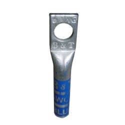 Borna Ponchar calibre     6 AWG  Estañada Cobre Barril Largo Ojo 1/4  T11BL1D6C