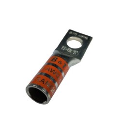 Borna Ponchar calibre   3/0 AWG Estañada Cobre Barril Largo Ojo 1/2  T11BL1H27