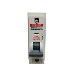Breaker Enchufable  Monopolar 1 X 50 AMP  6/10 KA Proteccion Termomagnetica  PT349310E