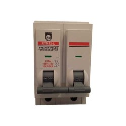 Breaker Enchufable  Monopolar 2 X 16 AMP  6/10 KA  Terminal Cobre Proteccion Termomagnetica PT349312E