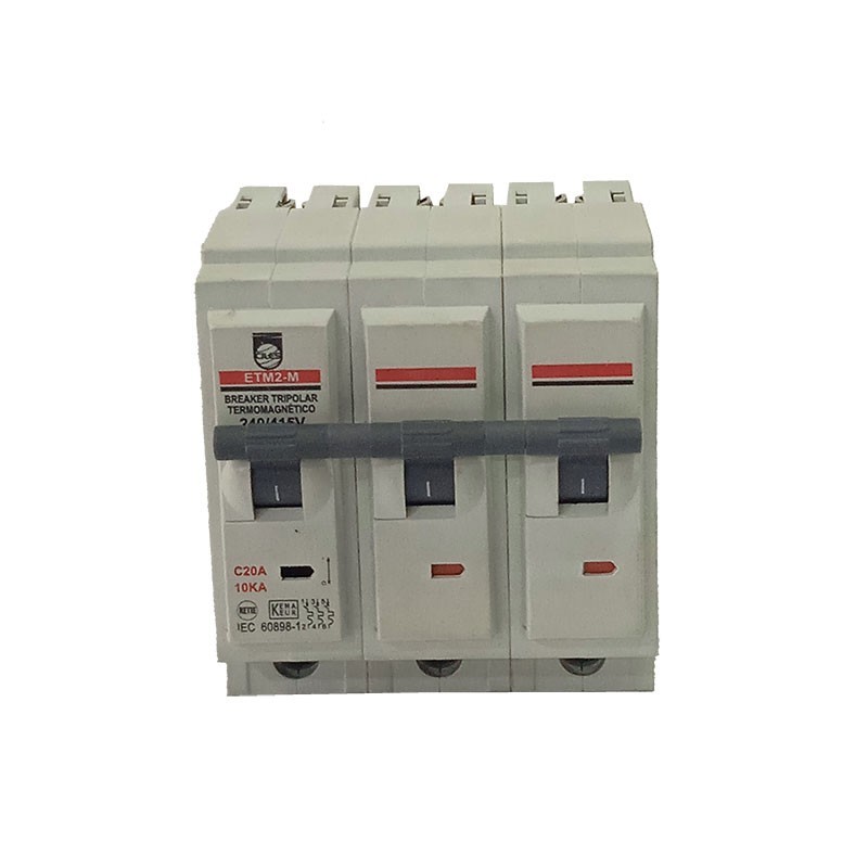 Breaker Enchufable Tripolar 3 X  20 AMP 10 KA I3P202AE