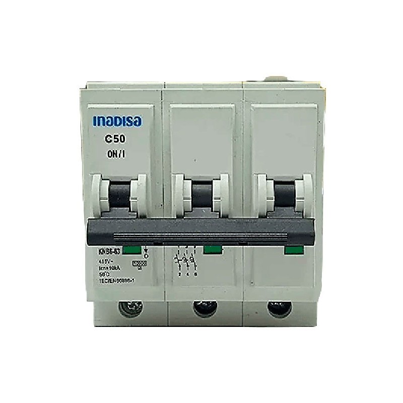 Breaker Enchufable Tripolar 3 X  50 AMP 10 KA I3P502AE