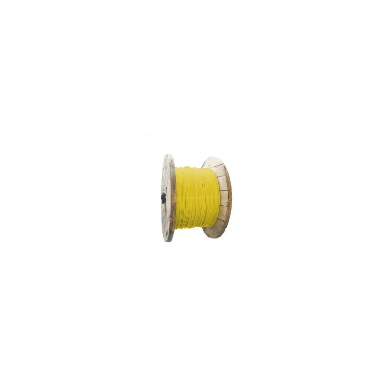 Cable Aislado No     8 AWG Cobre THHN Color Amarillo 10011413