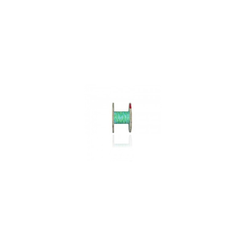 Cable Trenzado No.    12 AWG Cobre HFFR Libre Halogenos Color  Verde  Blanco Fase Azul