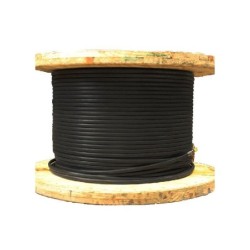 Cable XLPE No    2 AWG 15 KV Cobre Aislado Cinta 133 Porciento