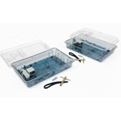Caja Contador Monofasica Policab para 1 Medidor Policarbonato 30 X 20 X 16