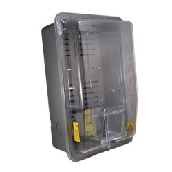 Caja Contador Monofasica Policab para 1 Medidor Policarbonato 30 X 20 X 16