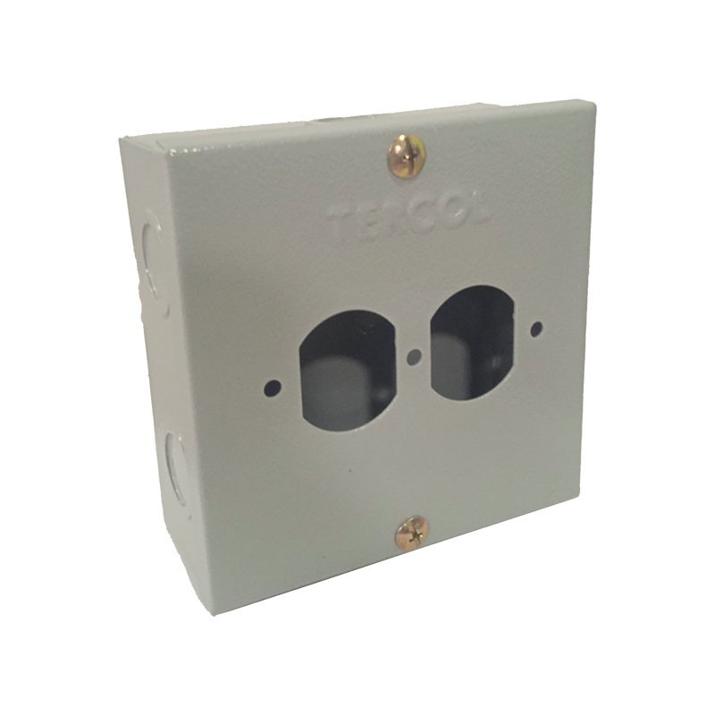 Caja 12x12x5 Para Toma Sencilla Leviton Redes Telecomunicacion Gris Ref  CE125LI