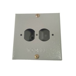 Caja 12x12x5 Para Toma Sencilla Leviton Redes Telecomunicacion Gris Ref  CE125LI