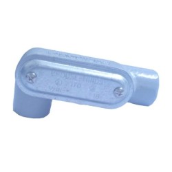 Conduleta CROUSE HINDS Serie 7 NEMA3R Forma- LR   1-2 Pulg  En Aluminio       640630LR17CG SA