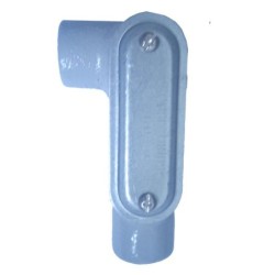 Conduleta CROUSE HINDS Serie 7 NEMA3R Forma- LR   1-2 Pulg  En Aluminio       640630LR17CG SA