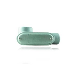 Conduleta CROUSE HINDS Serie 7 NEMA3R Forma- T  1-2 En Aluminio       640640 T17CG SA