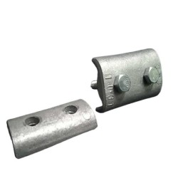 Conector en Aluminio 2 Perno 4 4-0 1034
