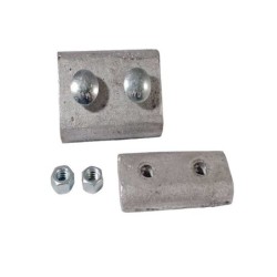 Conector Aluminio 2 Pernos 6-2-0