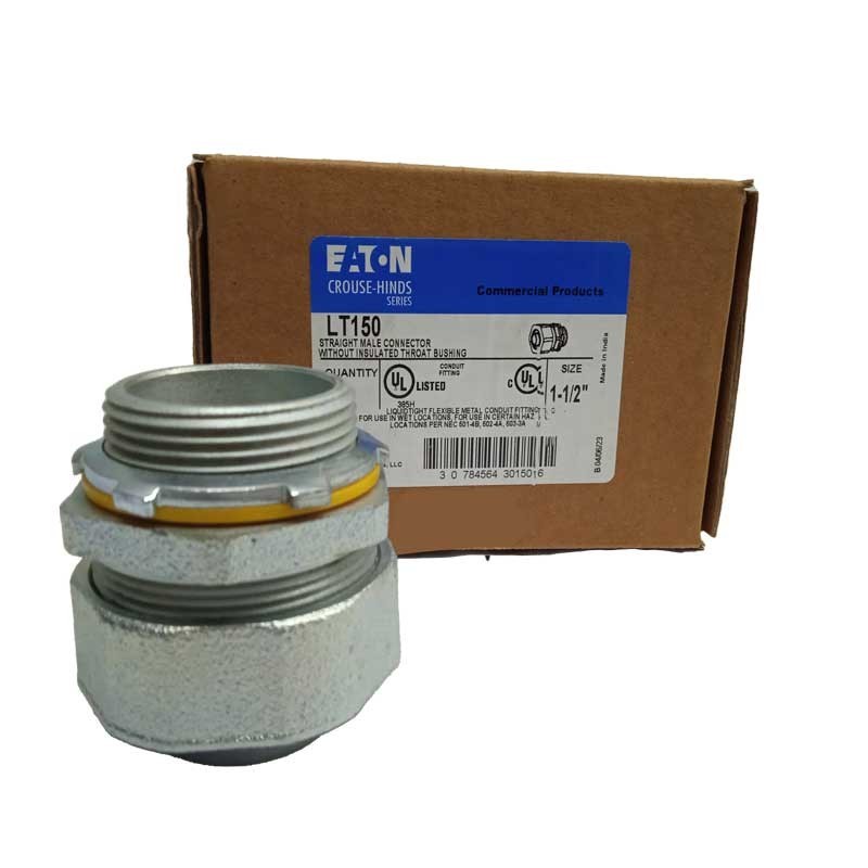 Conector Coraza LIQUIDTIGHT-Recto 1 1-2 Pulgadas Hierro   LT150 650098
