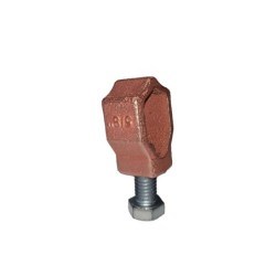 Conector BYT para Varilla de Puesta a Tierra Cobre-Cobre 5/8 T21CC0001