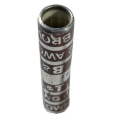 Empalme Tubular  Cu-Estañado  Ponchar  No  2