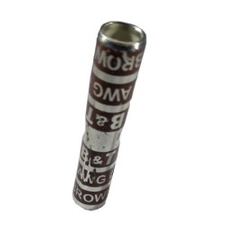 Empalme Tubular  Cu-Estañado  Ponchar  No  2