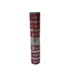 Empalme Tubular de Cobre Estañado Calibre 1/0 Para Conexion Electrica Segura T11E00025