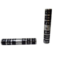 Empalme tubular de cobre estañado calibre 2/0 para unión electrica confiable T11E00026