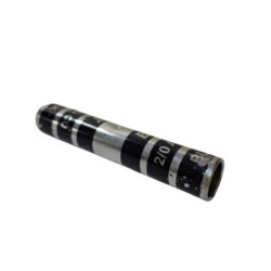 Empalme tubular de cobre estañado calibre 2/0 para unión electrica confiable T11E00026