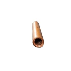 Empalme Tubular Cobre Rojo Ponchar No 4 AWG IED   E004