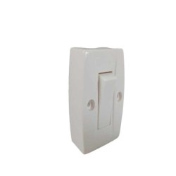 Interruptor sencillo blanco sobreponer marca astral para pared PT044017