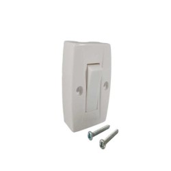 Interruptor sencillo blanco sobreponer marca astral para pared PT044017