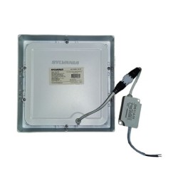 Panel Led 12W Cuadrado Sobreponer 17.5cm x 17.5 cm 6500K DL Luz Dia Blanco  Iluminacion Residencial P23588