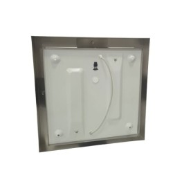 Panel Led 18W Cuadrado Sobreponer 35cm x 35cm 6500K DL Luz Dia Blanco   754193