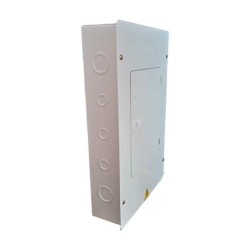 Tablero TERCOL Bifasico Con Puerta 18 Circuitos 100A Blanca     TB18P