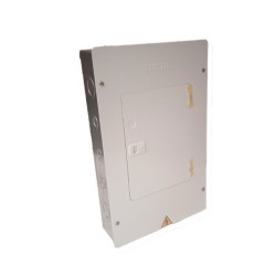 Tablero TERCOL Bifasico Con Puerta 18 Circuitos 125A Blanco GALVANIZADO  TB18PG